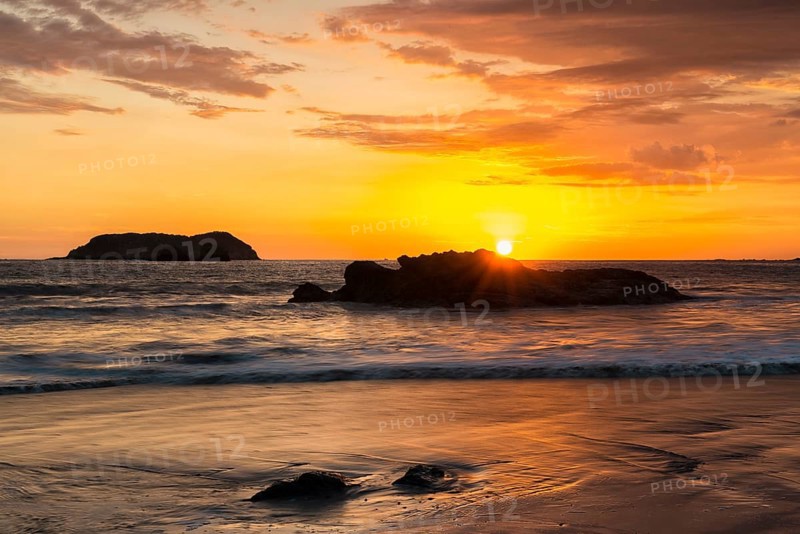 Sunset at Playa Espadilla