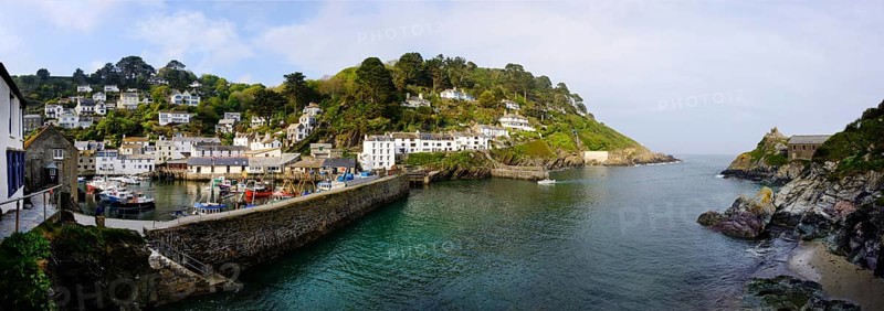 Fishing port and harbour wall