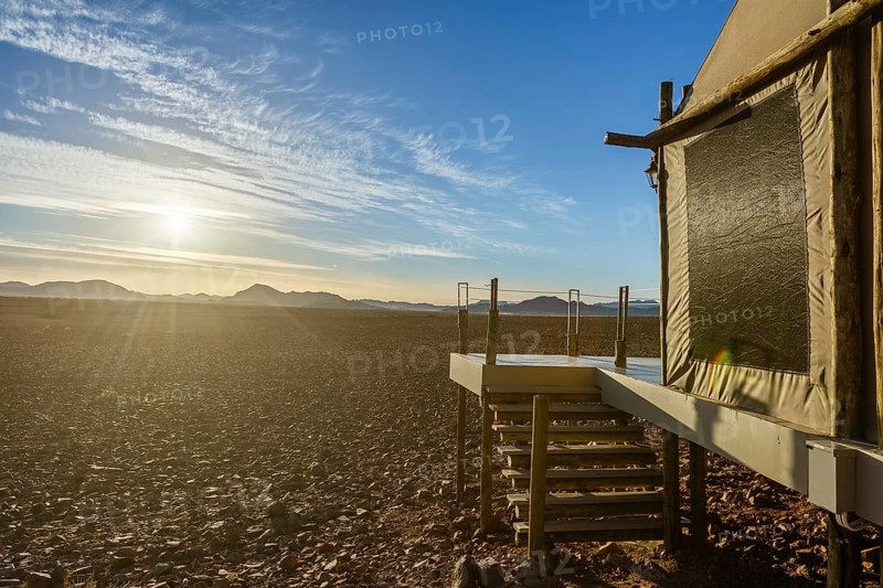 Luxury tents in the Namib Desert