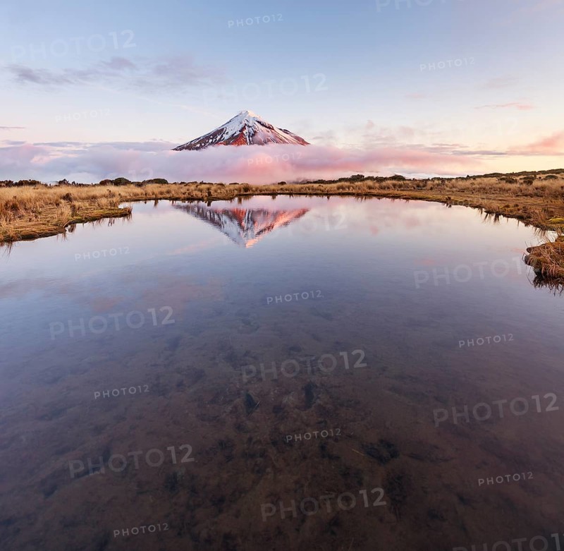 Reflection in Pouakai Tarn lake