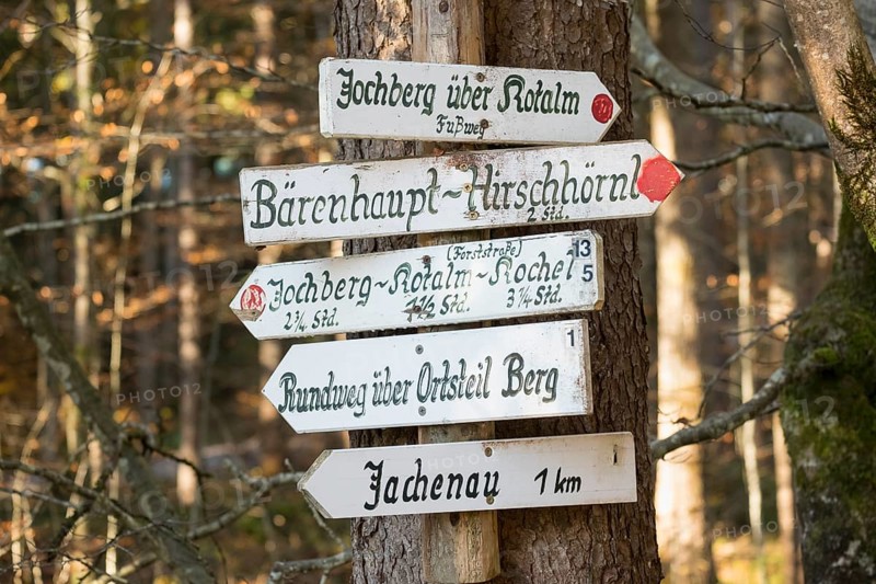 Signposts for trails