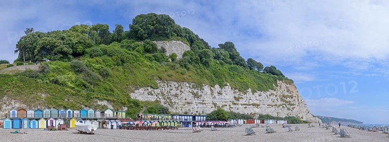 Beach huts