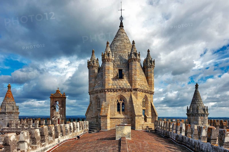 Tower of the Cathedral Basilica Se de Nossa Senhora da Assuncao