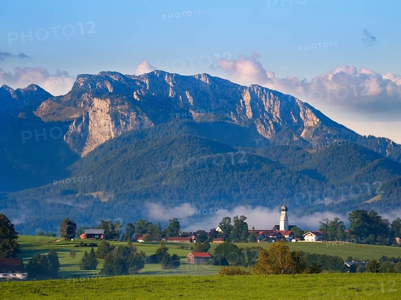 Gaissach with Benediktenwand