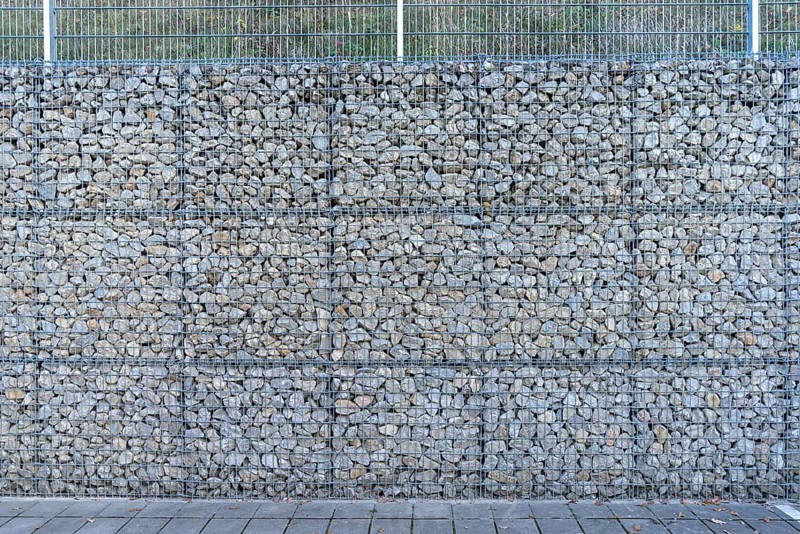 Gabion wall