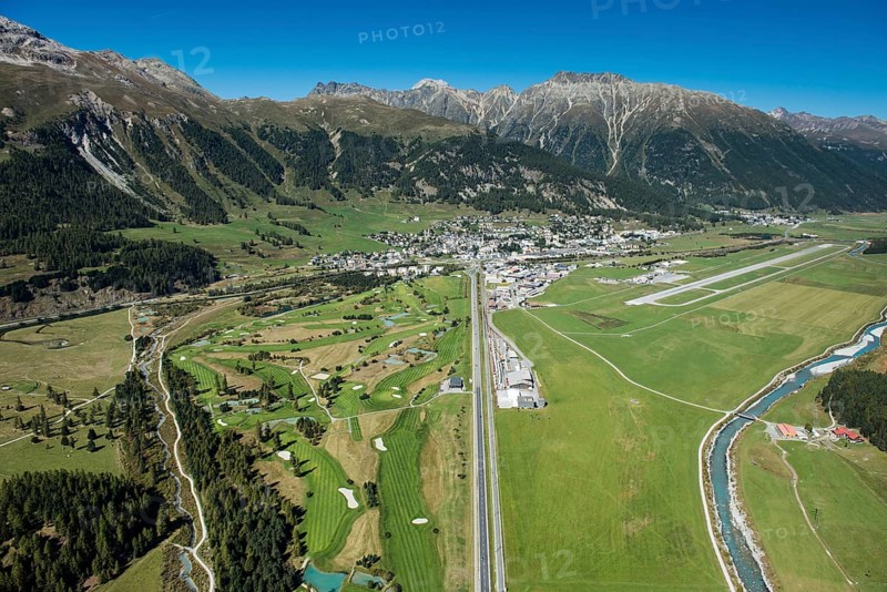 Samedan aerodrome am Inn