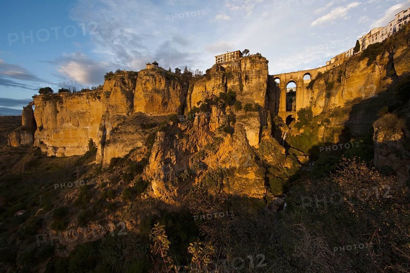 Ronda with bridge Puente Nuevo