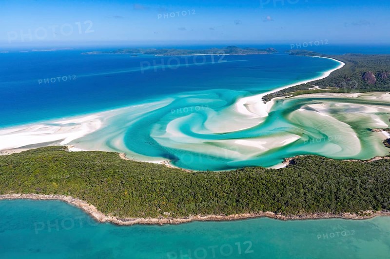 Whitehaven Beach and Hill Inlet river meanders
