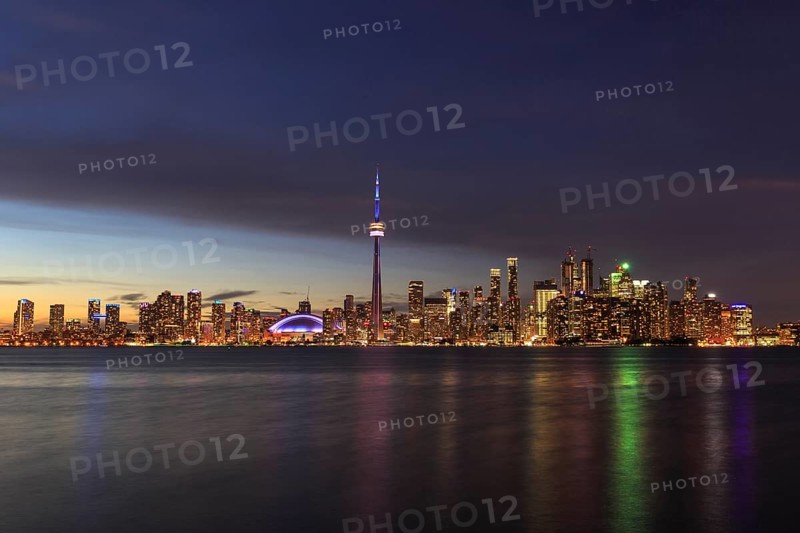 Skyline at night