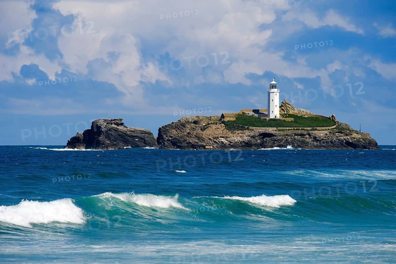 Godrevy Lighthouse on Godrevy Island