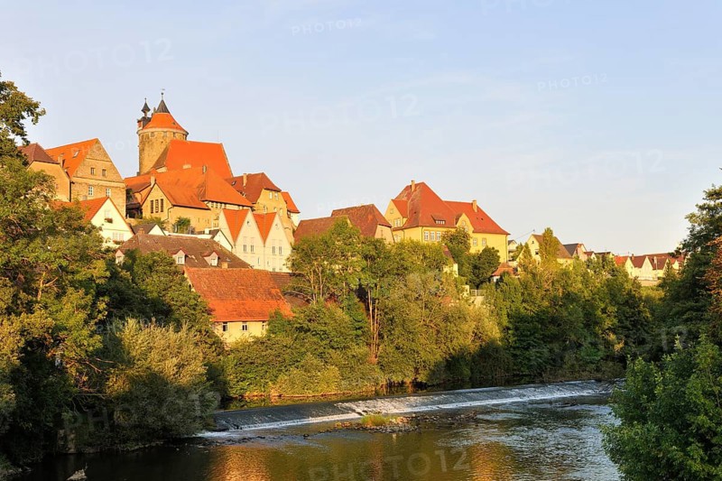Cityscape of Besigheim an der Enz with Schochenturm