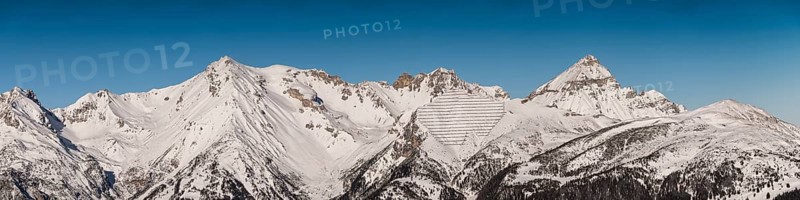 Alps in winter