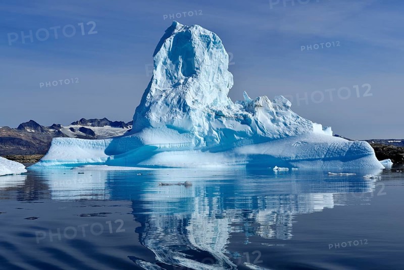 Iceberg drifting in Sermilik Fjord