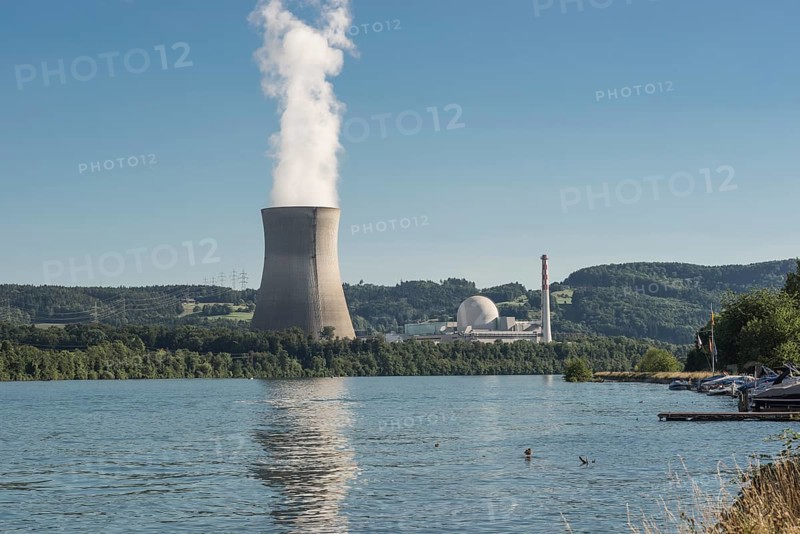 Swiss nuclear power plant Leibstadt am Rhein