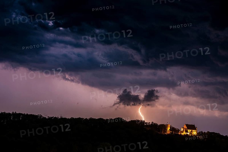 Thunderstorm over Mindelburg