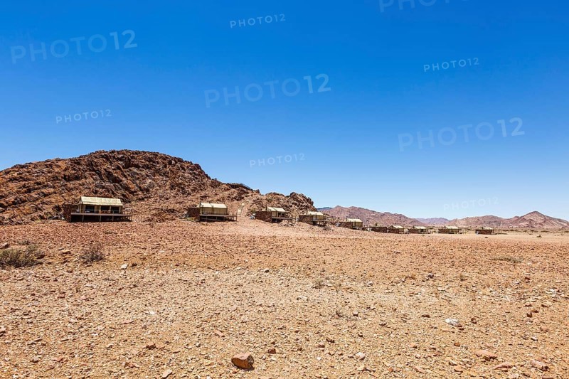 Luxury tents in the Namib Desert