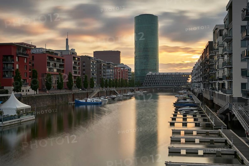 West Port with Westhafen Tower