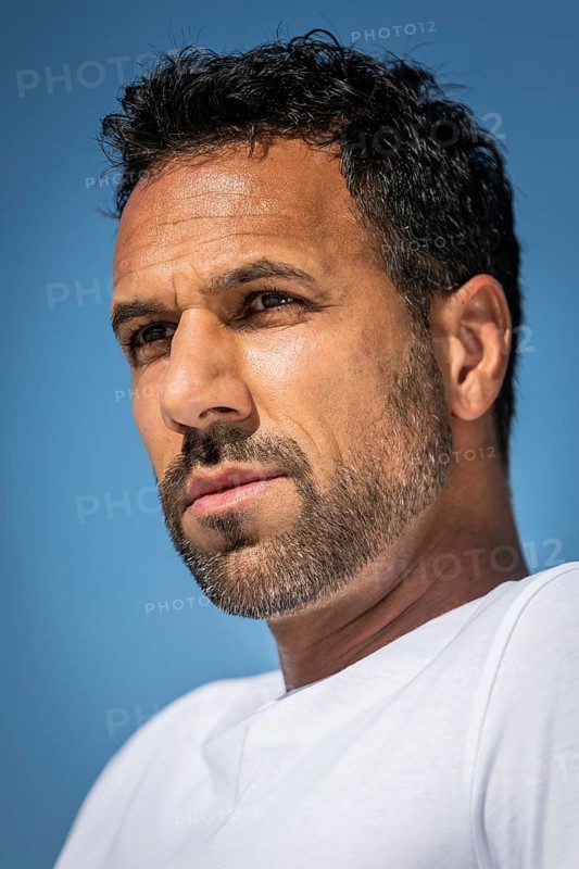 Man looking pensive