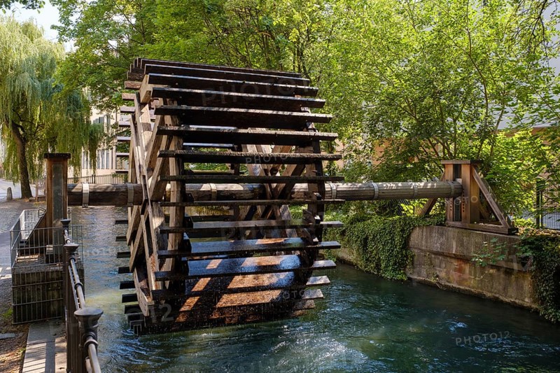 Waterwheel at Schwall-Lech