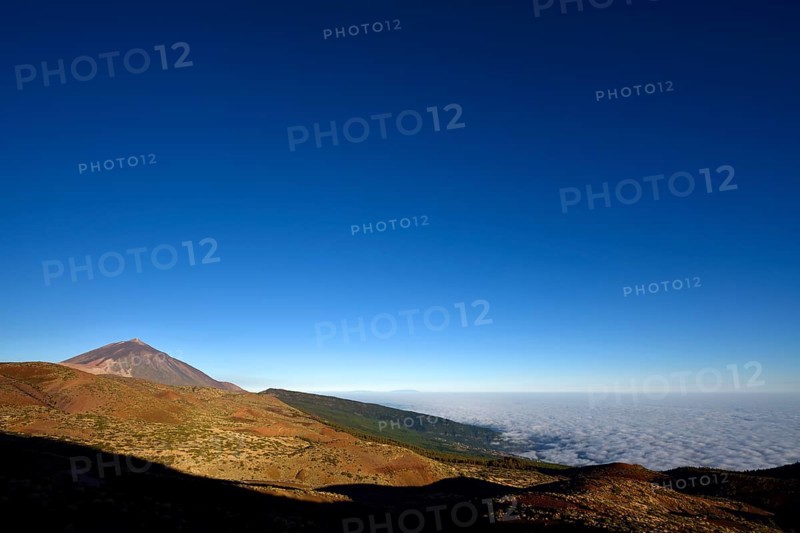 Passat clouds over the Orotava Valley