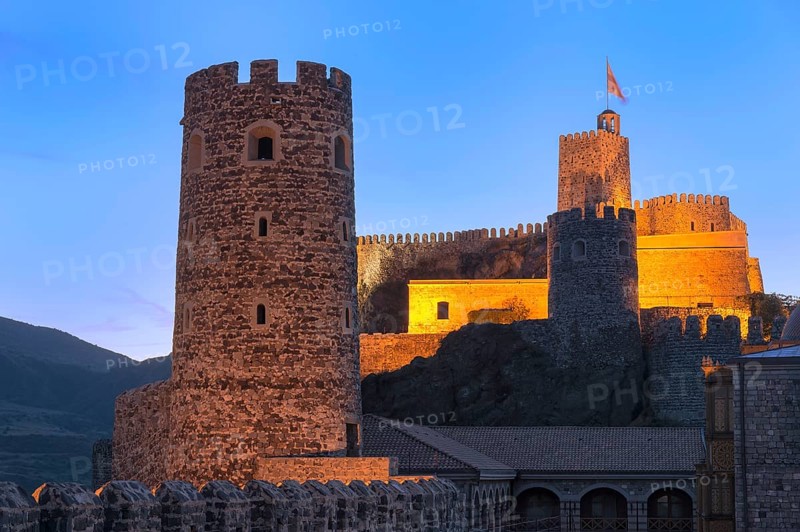 Rabati Castle at sunset