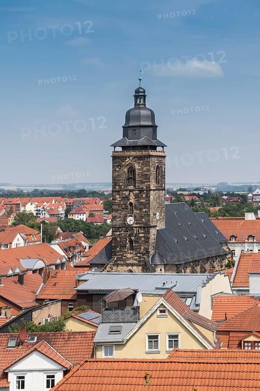 View from town hall with St. Margarethen Church
