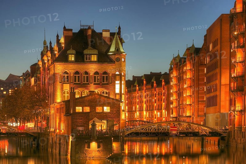 Wasserschlosschen at dusk