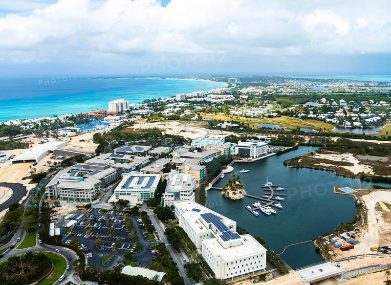 Business District and Marina