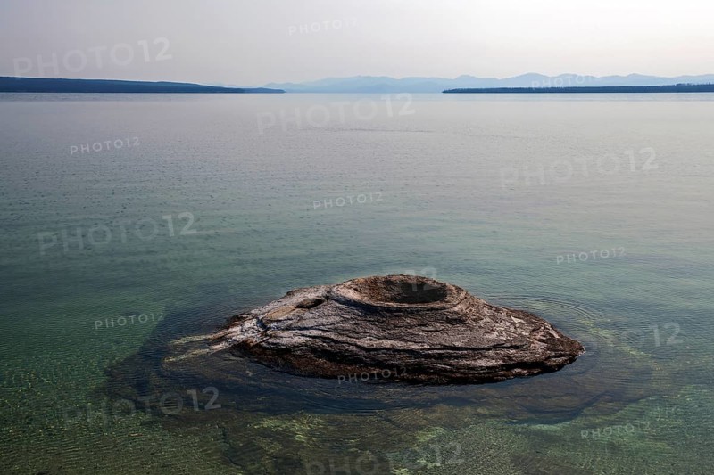 Fishing Cone Geyser at Yellostone Lake