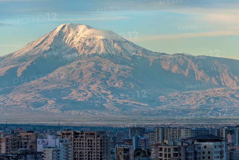 Mount Ararat and Yerevan