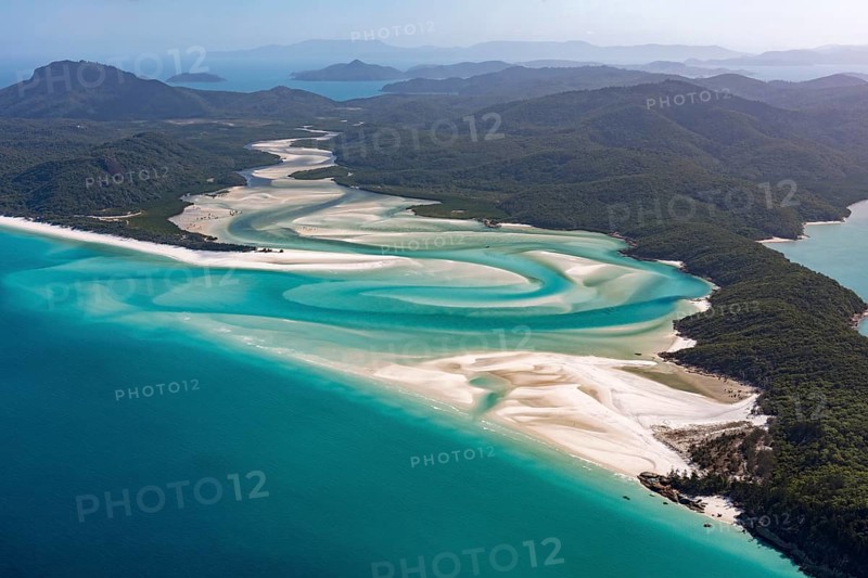 Whitehaven Beach and Hill Inlet river meanders