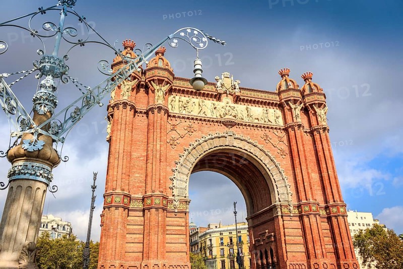 Arch of Triumph in Barcelona