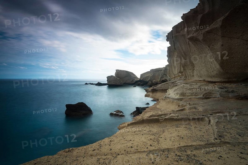 Coast with sandstone
