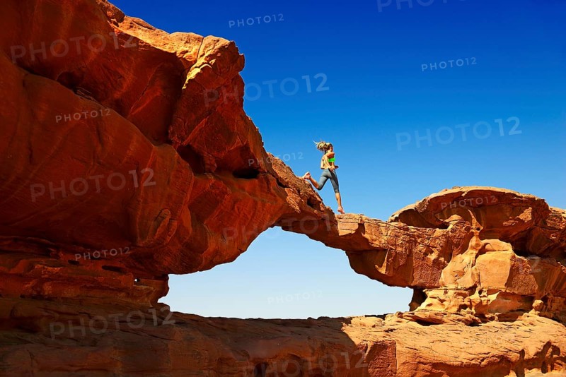 Trailrunning at Rock Arch