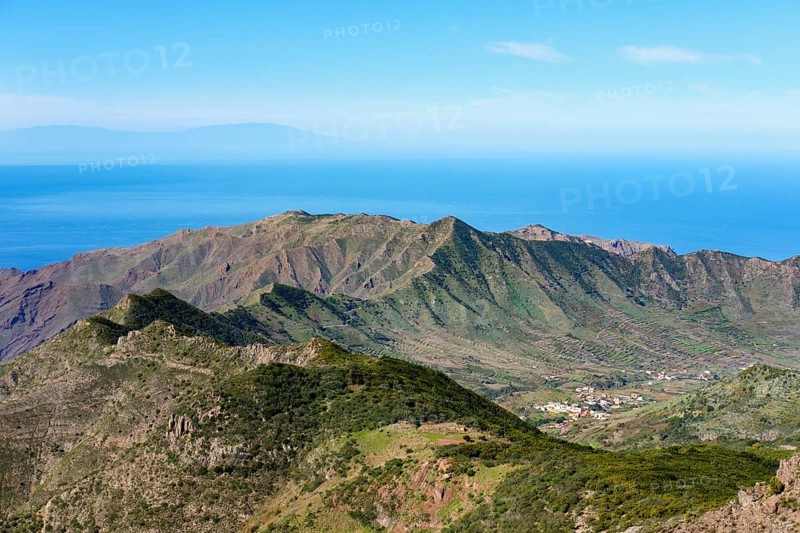 Teno mountains with El Palmar