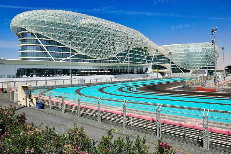 Yas Marina Circuit Formula 1 circuit