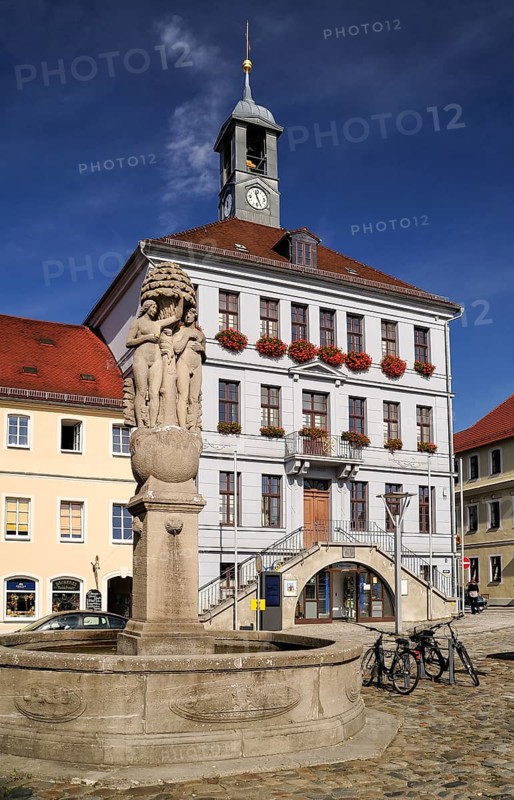 Town hall on the market place Altmarkt
