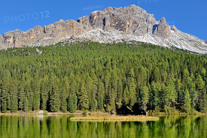 View over Lake Misurina