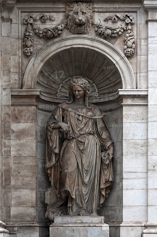 Marble statue