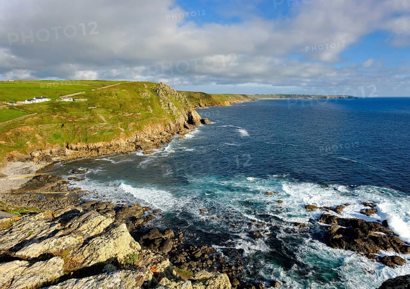 Rocky coast at Cape Cornwall