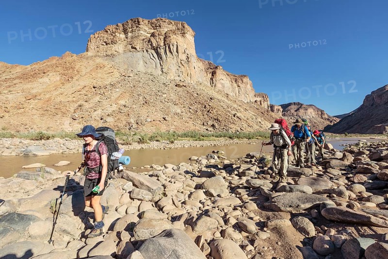 Hikers near Fish River
