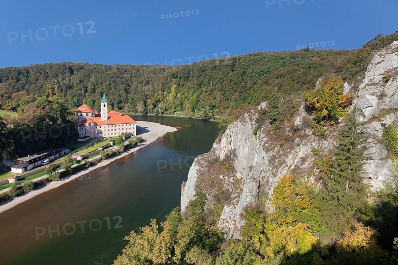 Monastery Weltenburg on the Danube in Kelheim