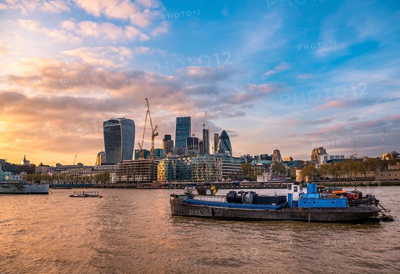 Skyline of the City of London