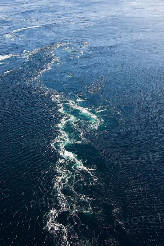 Massive whirlpools in the water