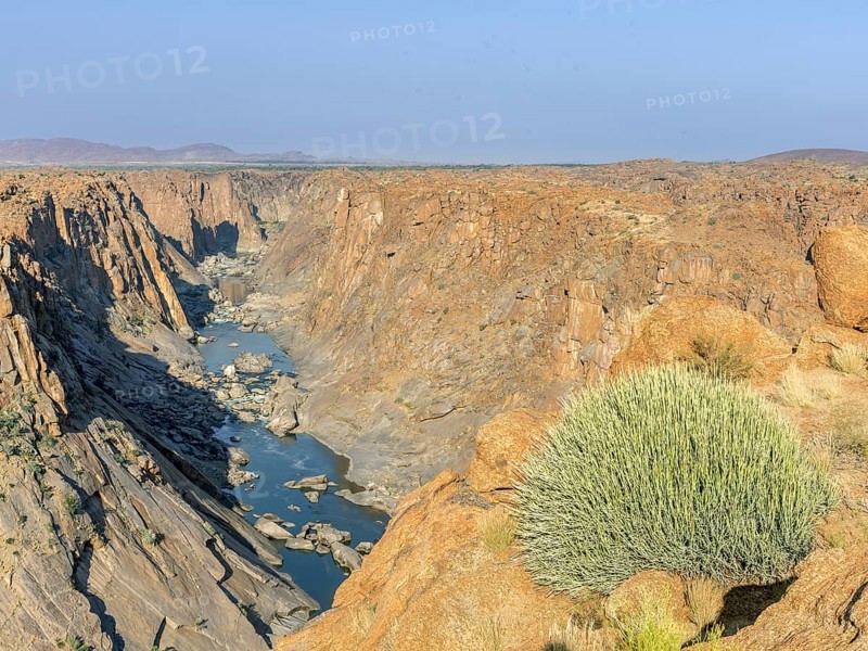 View of the canyon of the River Oranje from Ararat Viewpoint