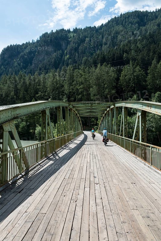 Cycle path Via Claudia Augusta