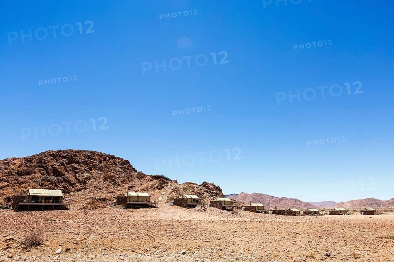 Luxury tents in the Namib Desert