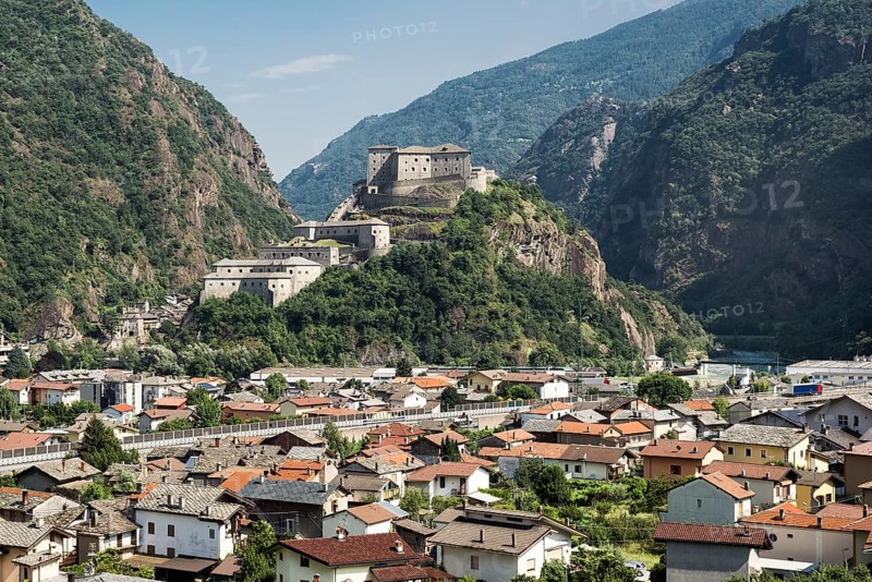 Fortress Bard in the Aosta Valley
