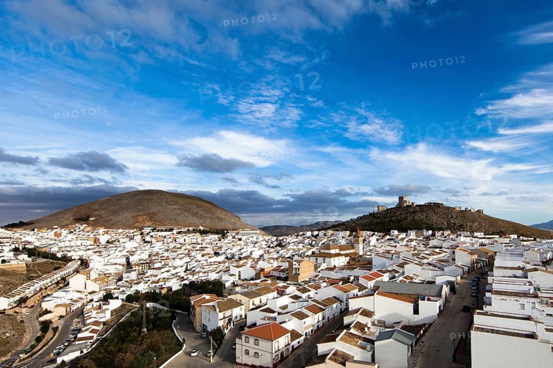 Historic centre of Teba with Castillo de la Estrella