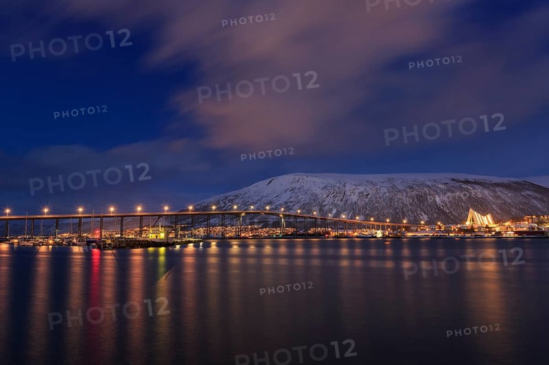 Tromso Bridge over Tromso Sound